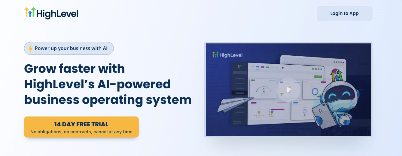 landing page components – design