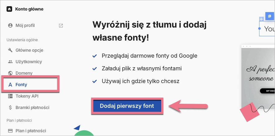 Dodawanie własnych font&oacute;w