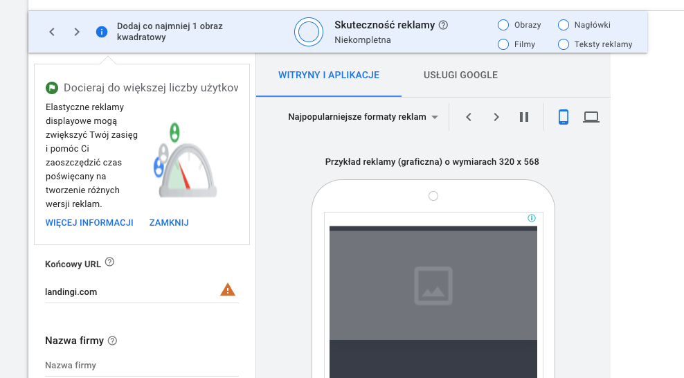 sieć reklamowa google gdn