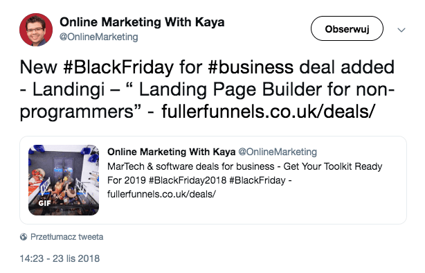 Online Marketing post