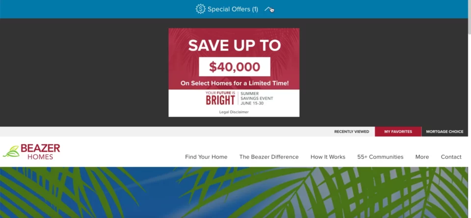 Tentativa de landing page de im&oacute;veis - o uso de depoimentos de clientes pode gerar mais leads do que um pop-up irritante