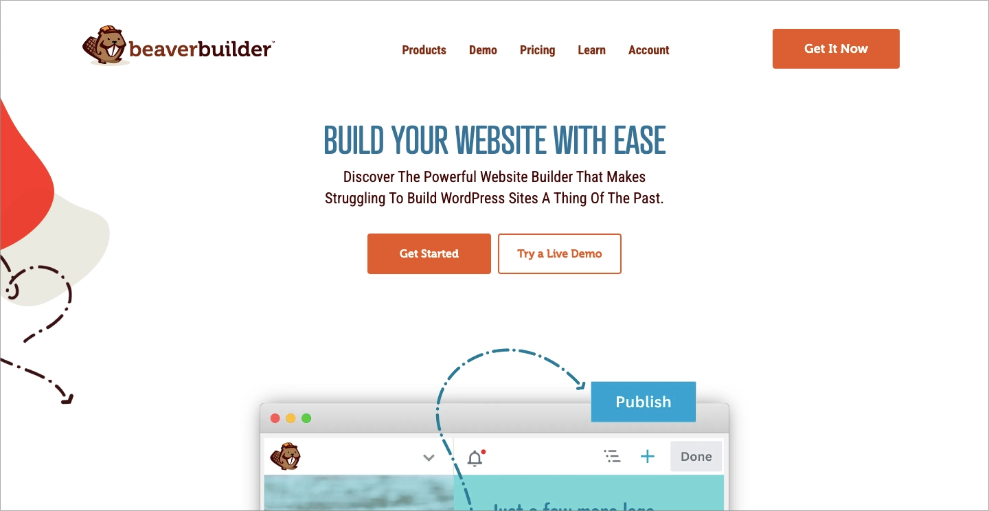 Il miglior plugin per WordPress: 6. Costruttore Beaver