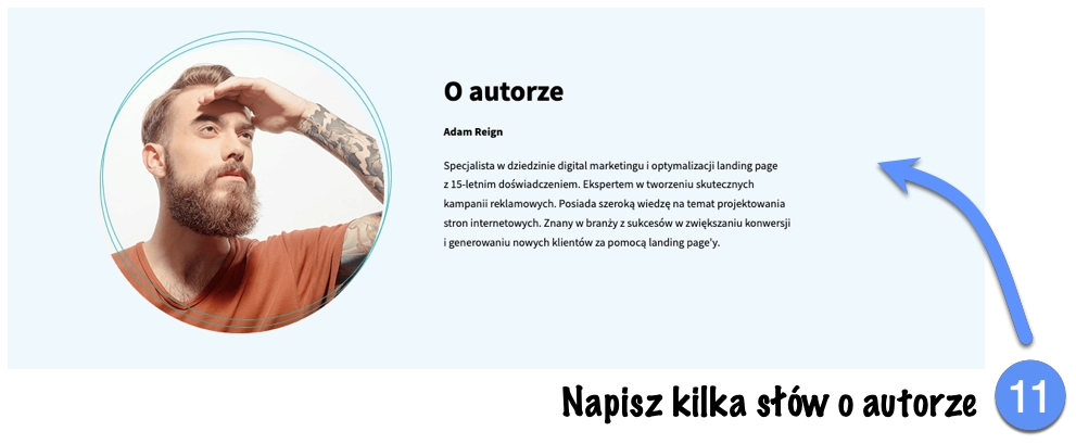 Dodanie informacji o autorze ebooka zwiększa zaufanie