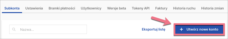 stw&oacute;rz subkonto landingi agency