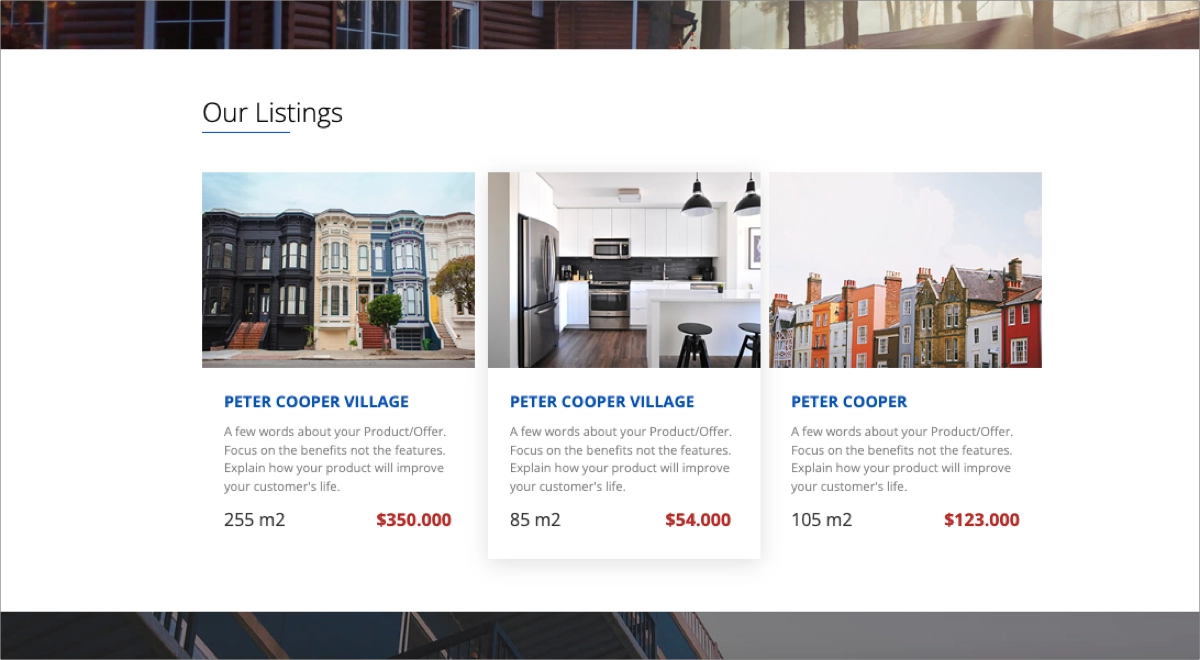 la mejor plantilla landing page para atraer tr&aacute;fico espec&iacute;fico
