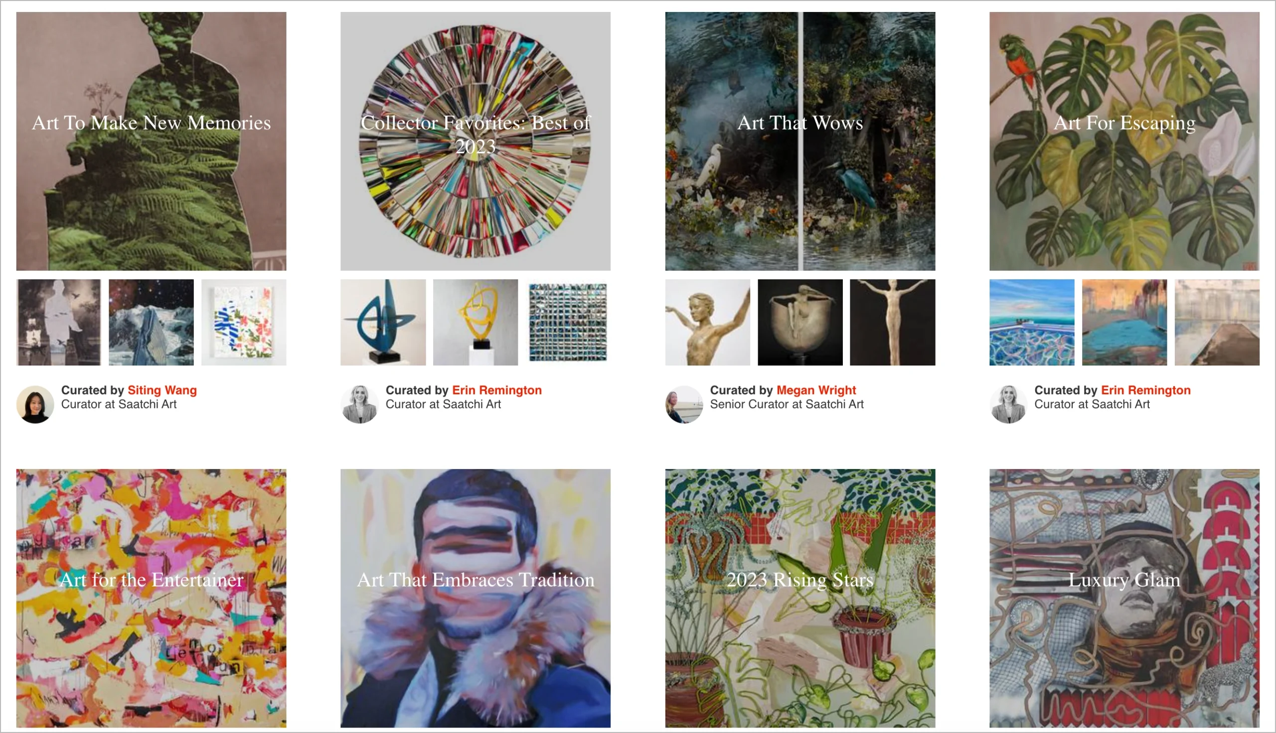 Galeria de compras de arte hed&ocirc;nica da Saatchi