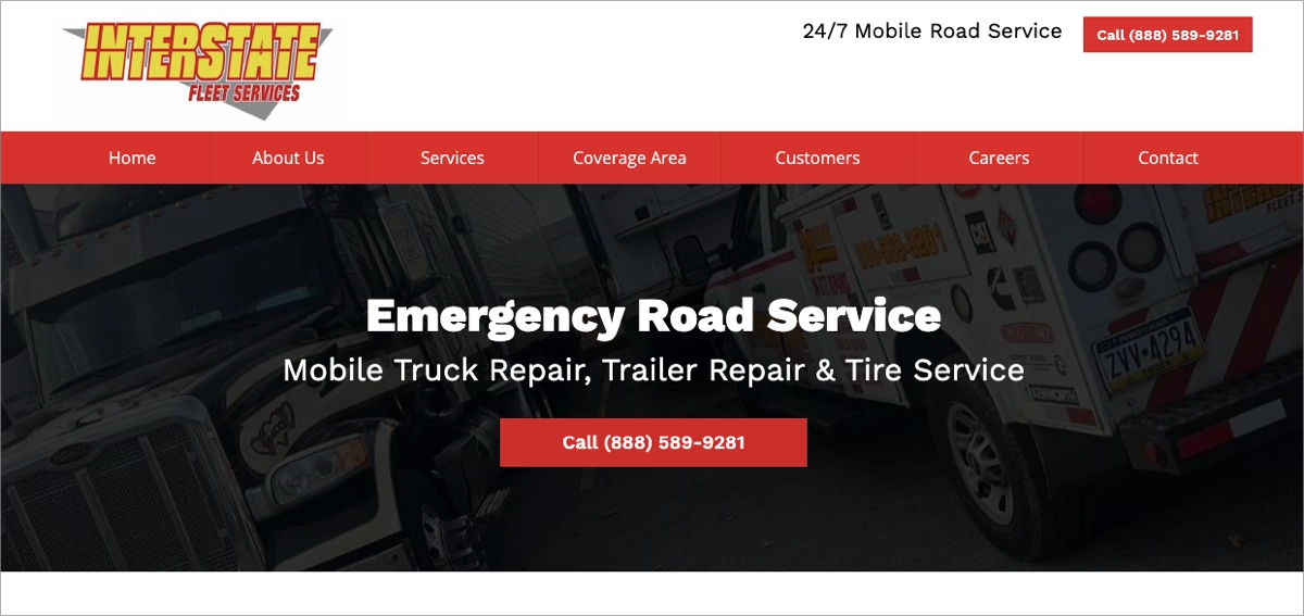 automotive emergency services page
