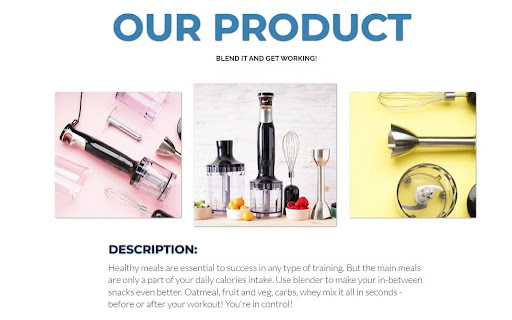personalized product description