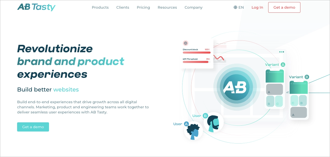 Best A/B Tool with AI Capabilities: AB Tasty