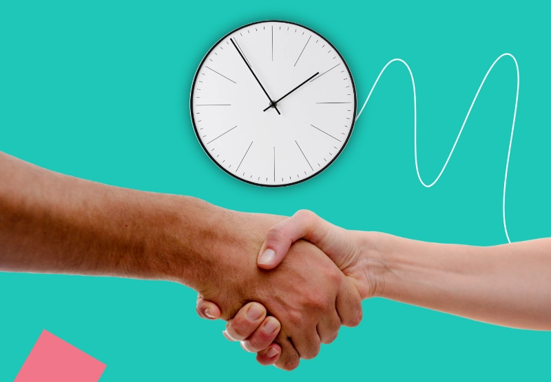 cooperacao com clientes sob pressao de tempo - maos tremulas