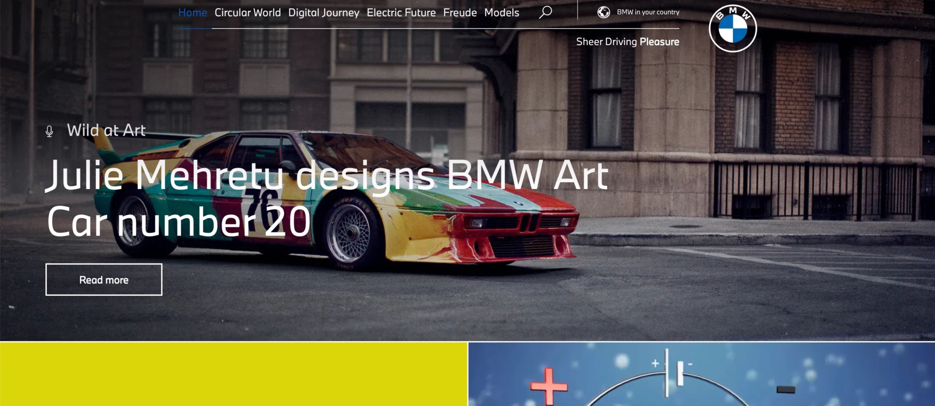 BMW branding colors