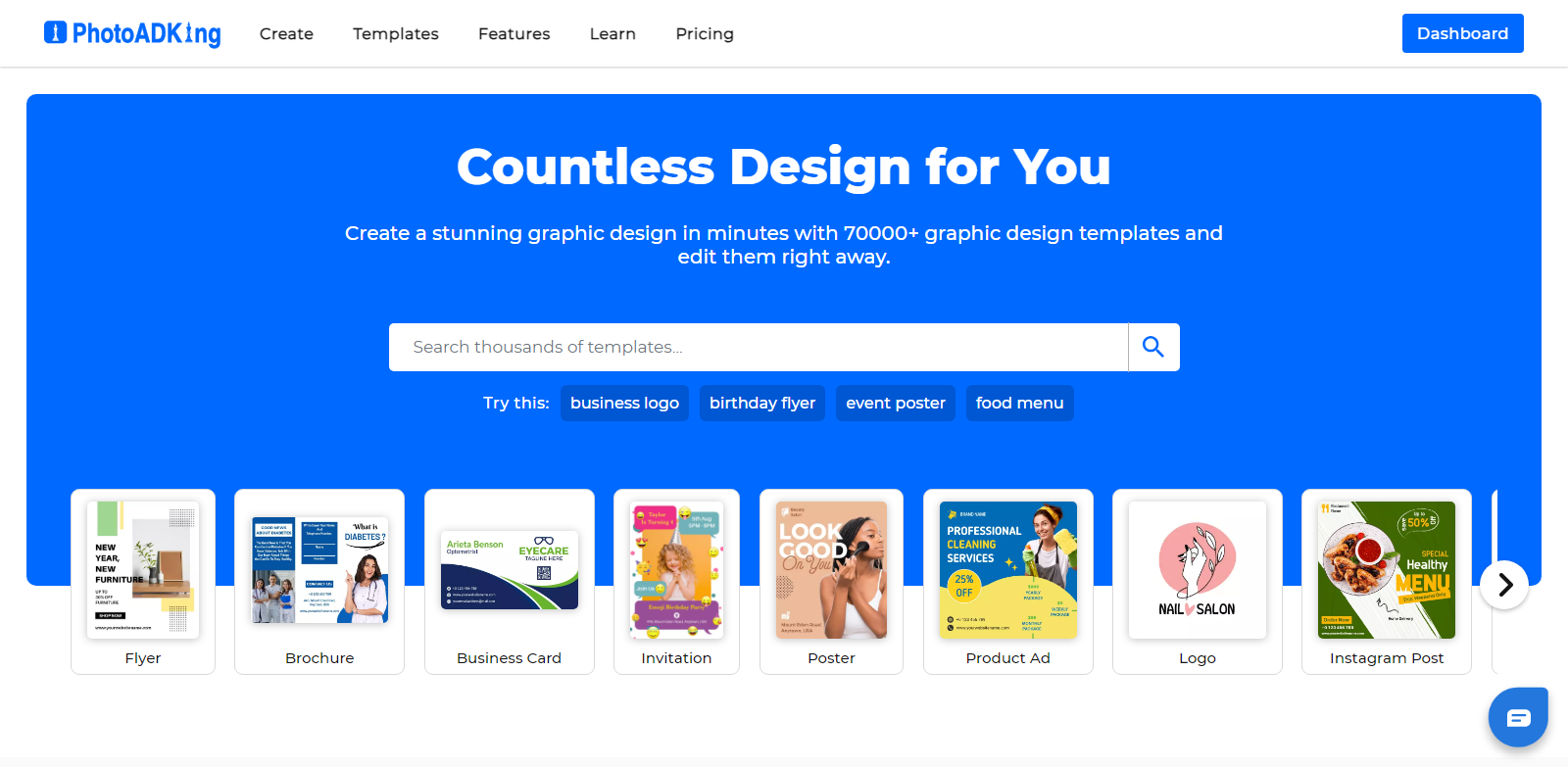 PhotoAd King marketing tool