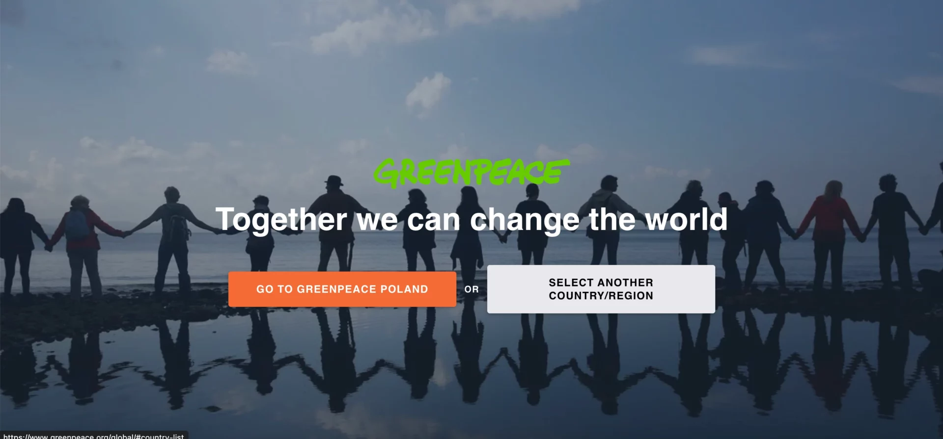 Greenpeace green color branding