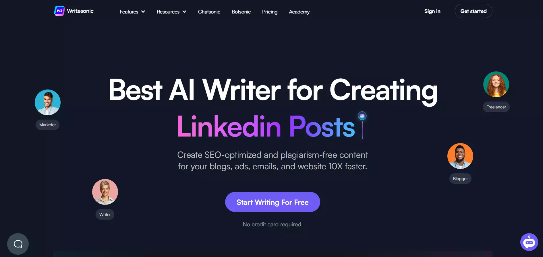 Writesonic narzędzie AI