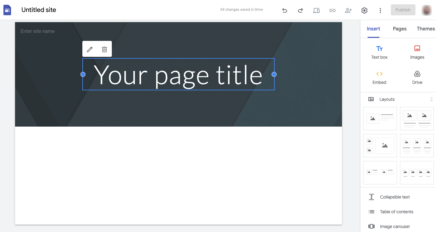 google sites vs instapage