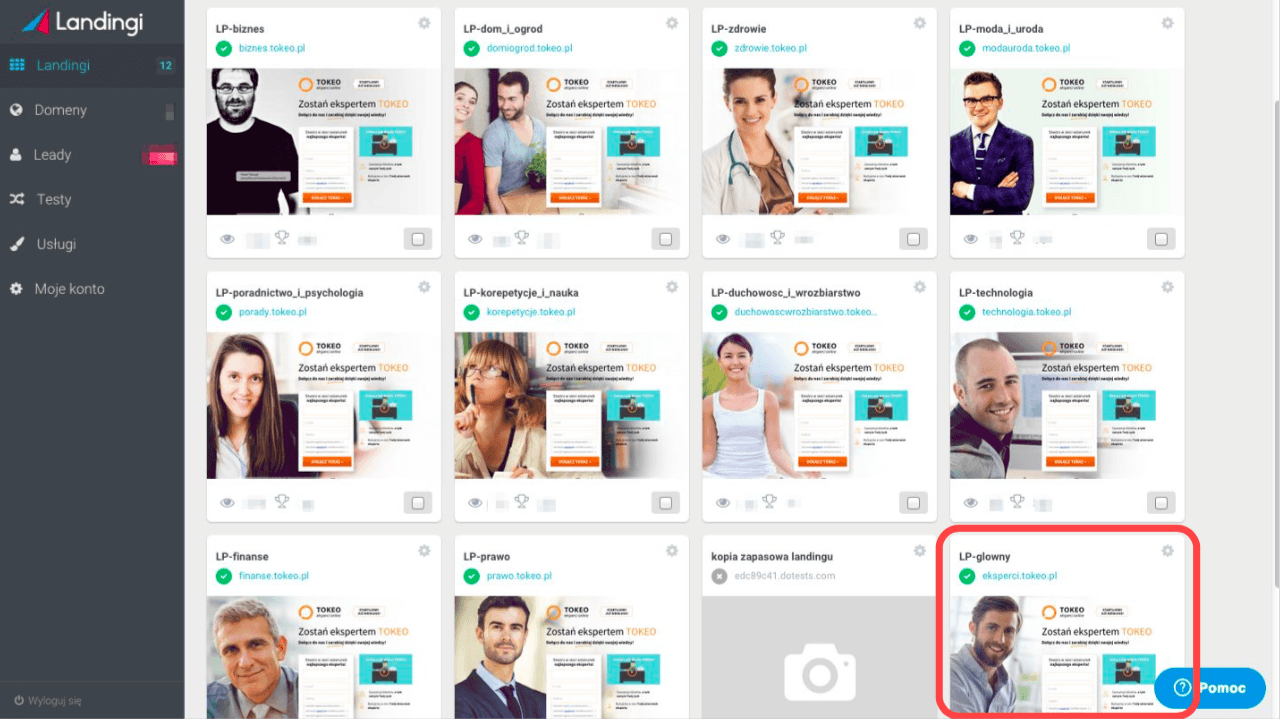 landingi tokeo case study personalization
