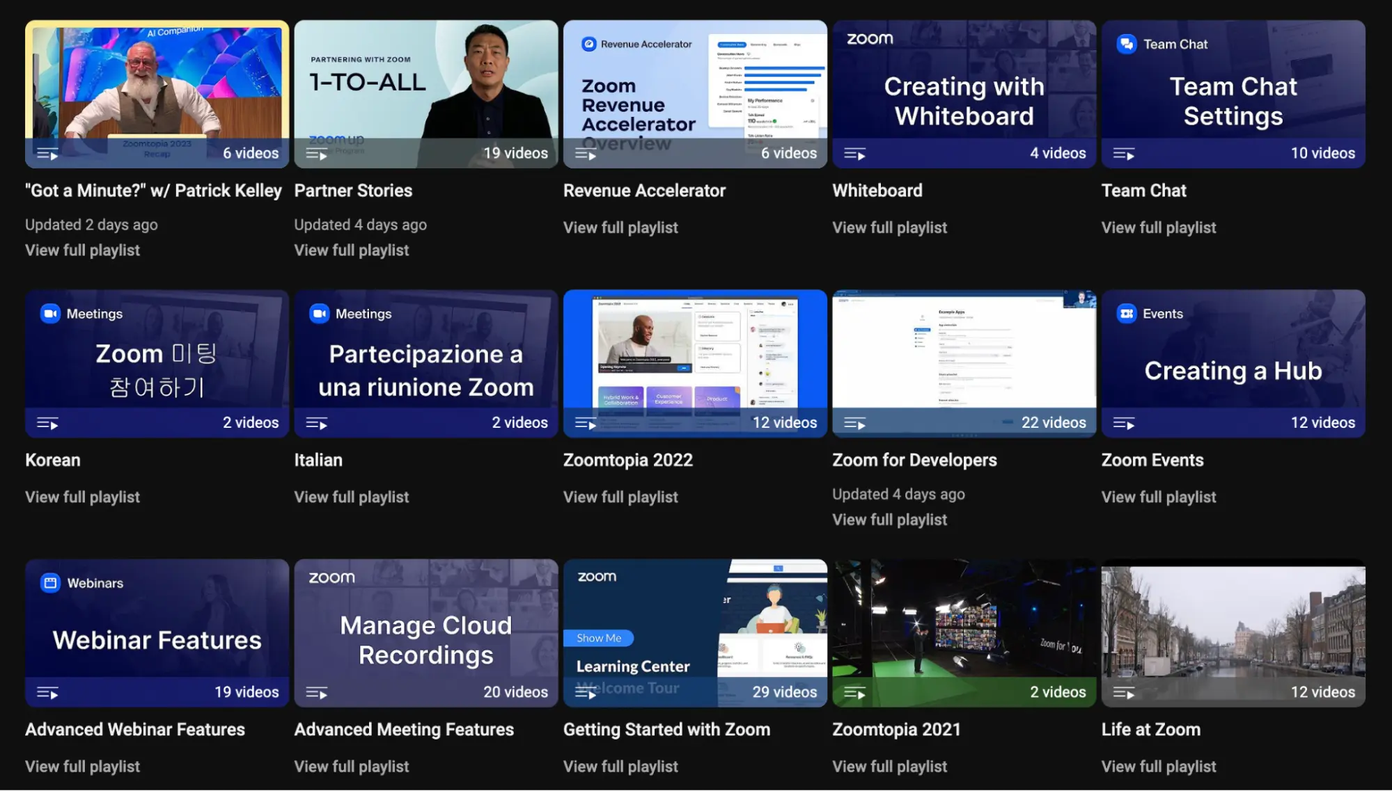 Sele&ccedil;&atilde;o de v&iacute;deos de marketing