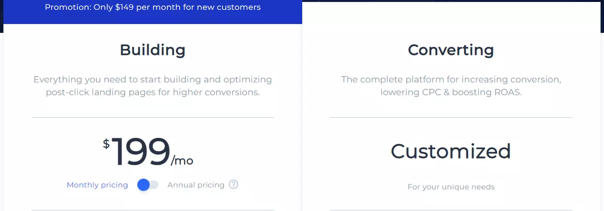 Pricing Table