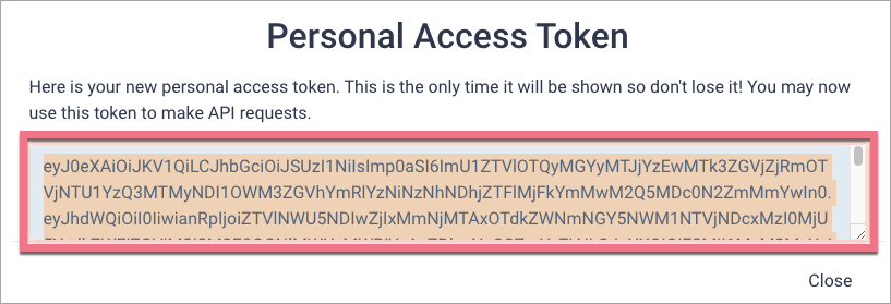 copy sendfox api token
