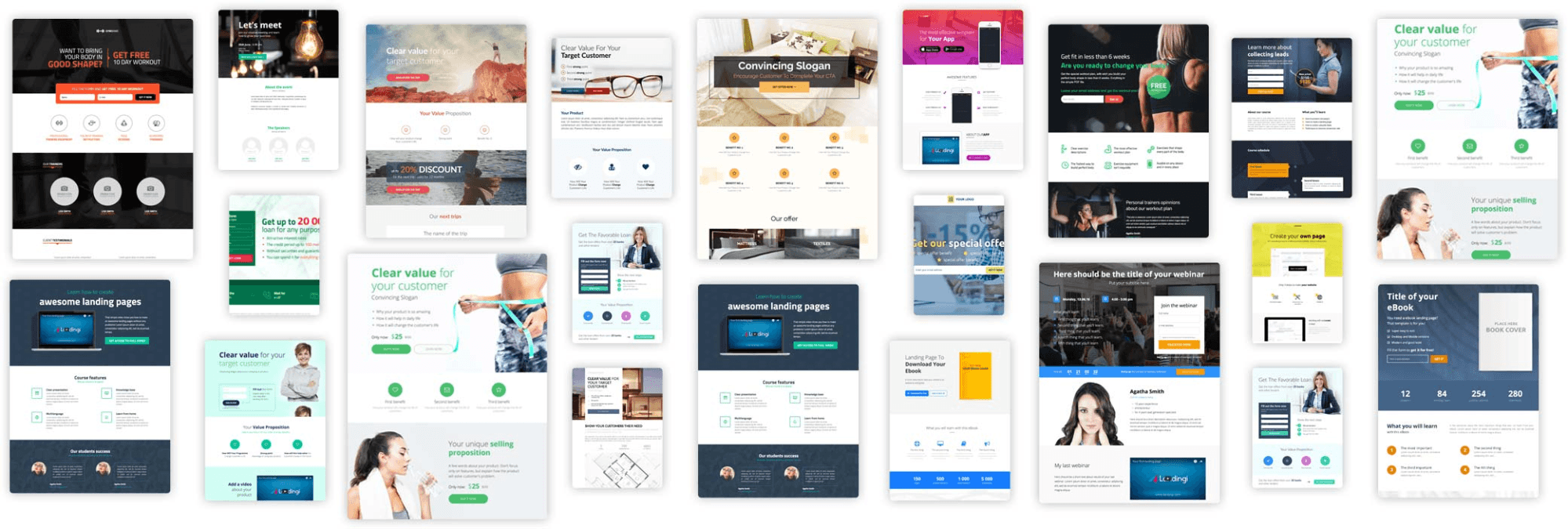 landing pages wordpress plugin templates