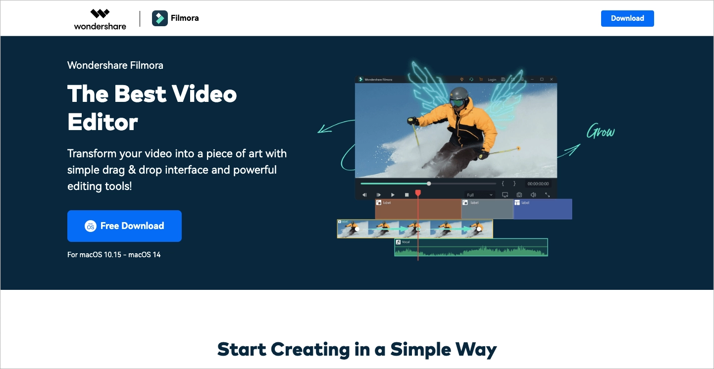 SaaS PPC landing page ejemplo