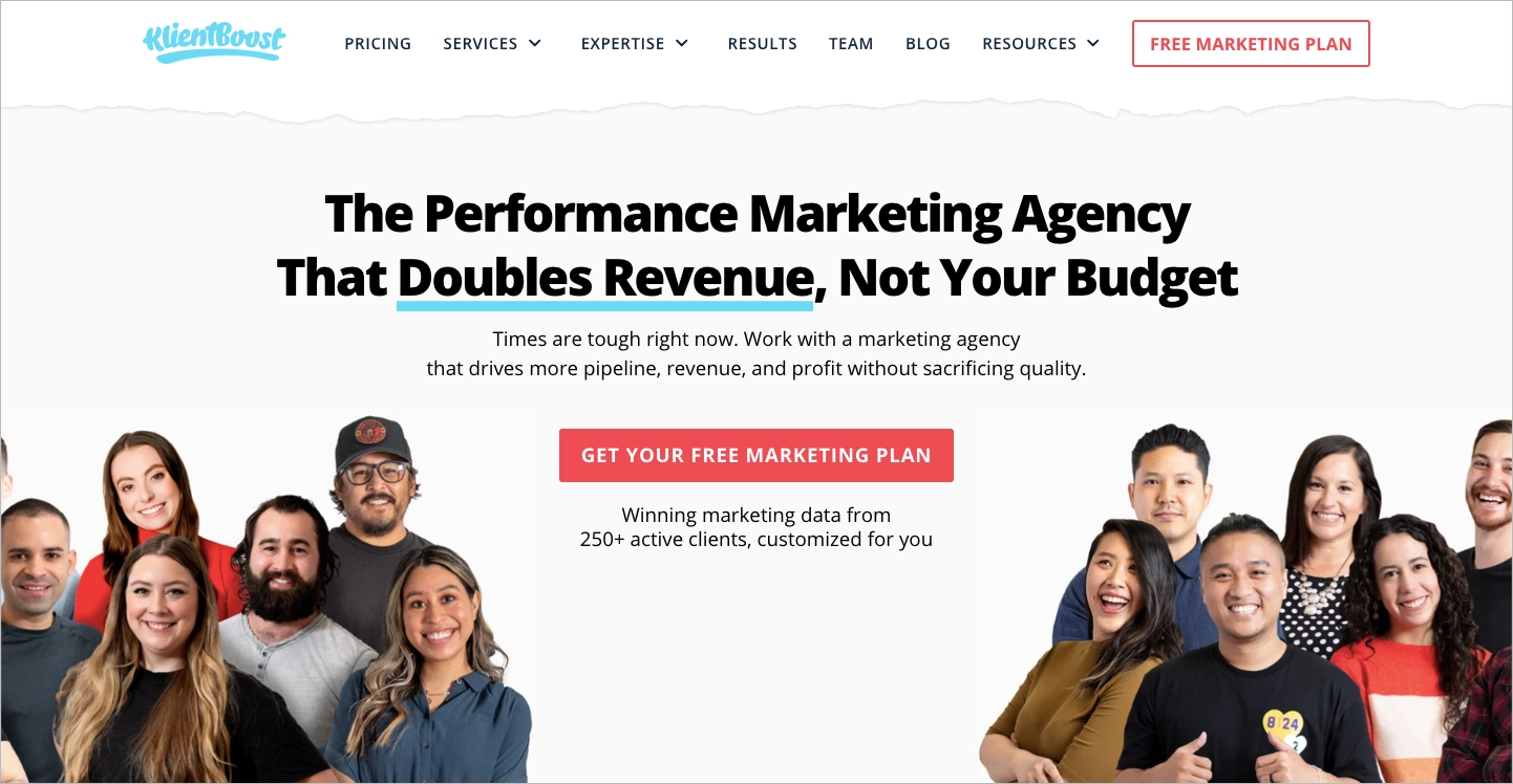 PPC landing page ejemplo
