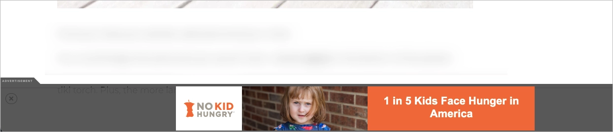 Ejemplo de anuncio PPC ben&eacute;fico