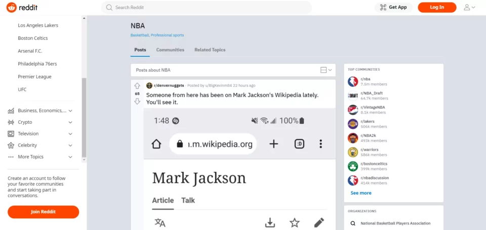 Reddit landing page de SEO program&aacute;tico