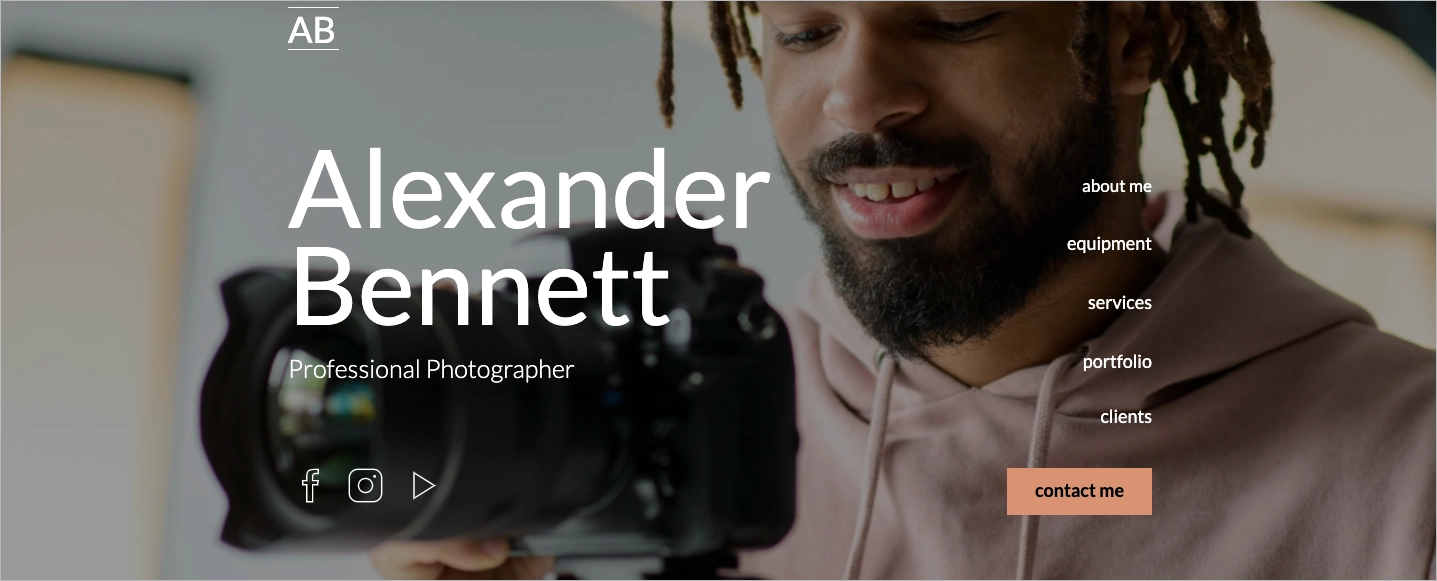 landing page template for b2b landingi