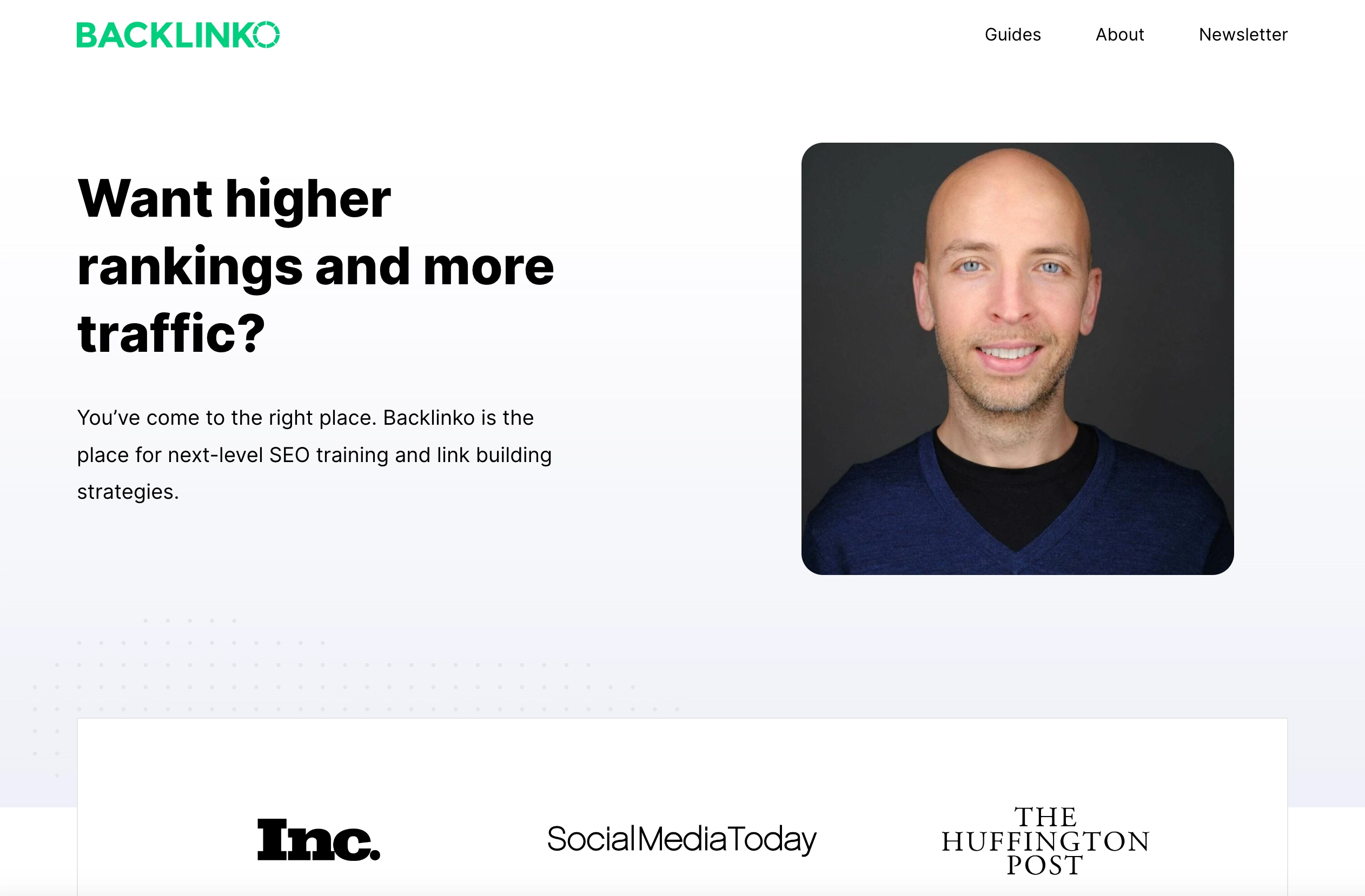 SEO conversion rate specialist Brian Dean