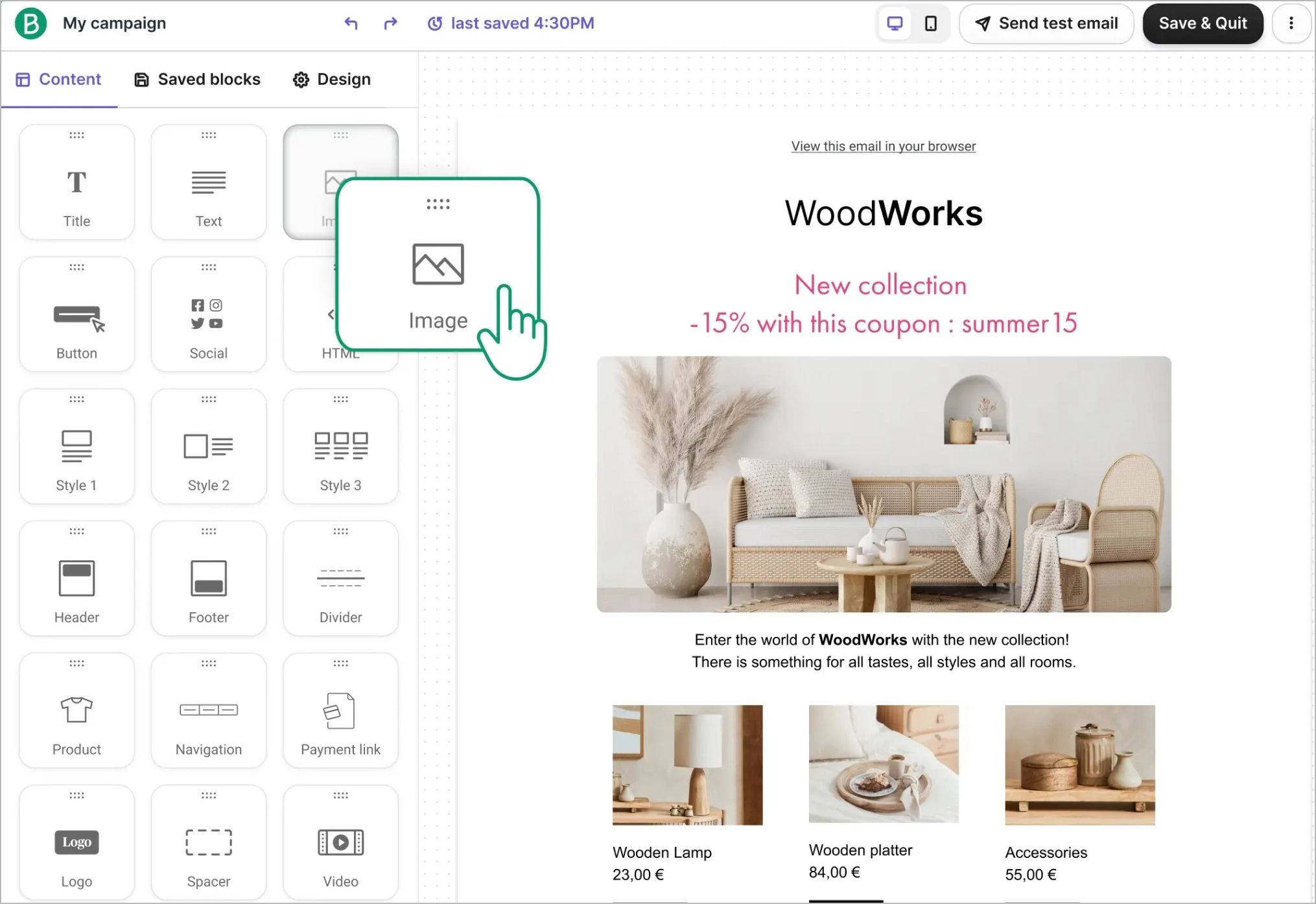 Narzędzia do optymalizacji treści Brevo