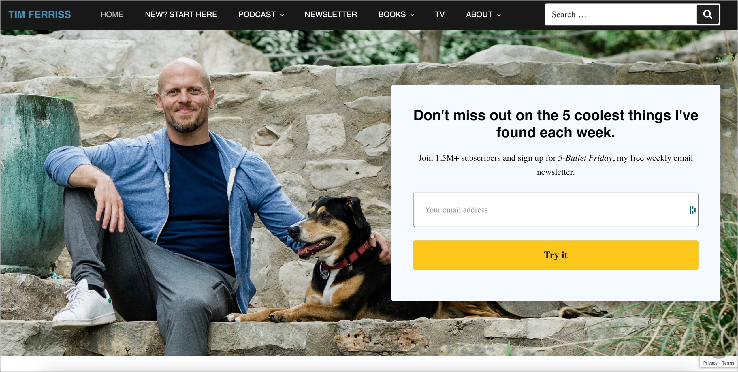 internationally recognized authority in conversion rate optimization Tim Ferris