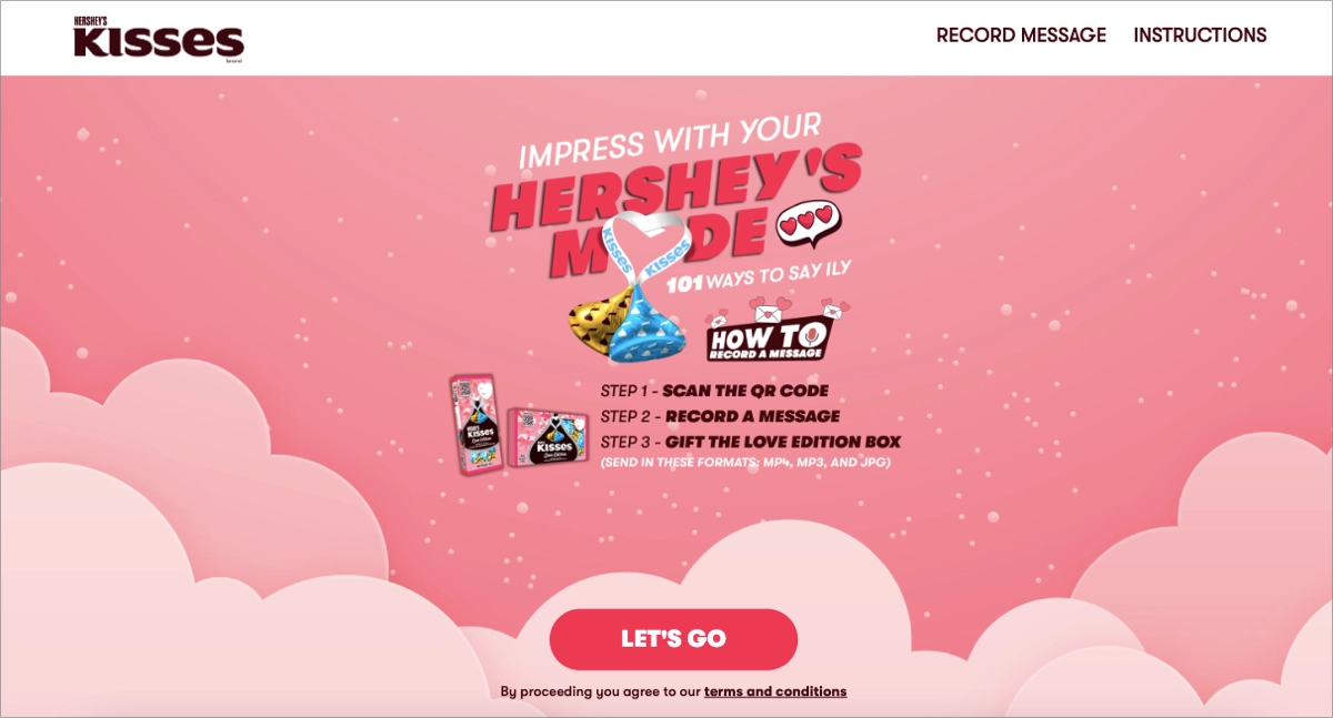 codice qr landing page