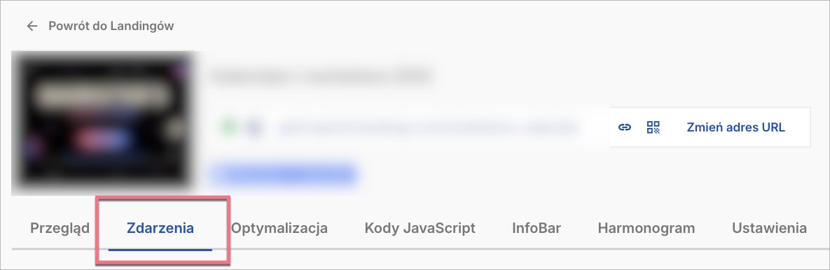 Jak korzystać z EventTracker w Landingi &ndash; krok 2