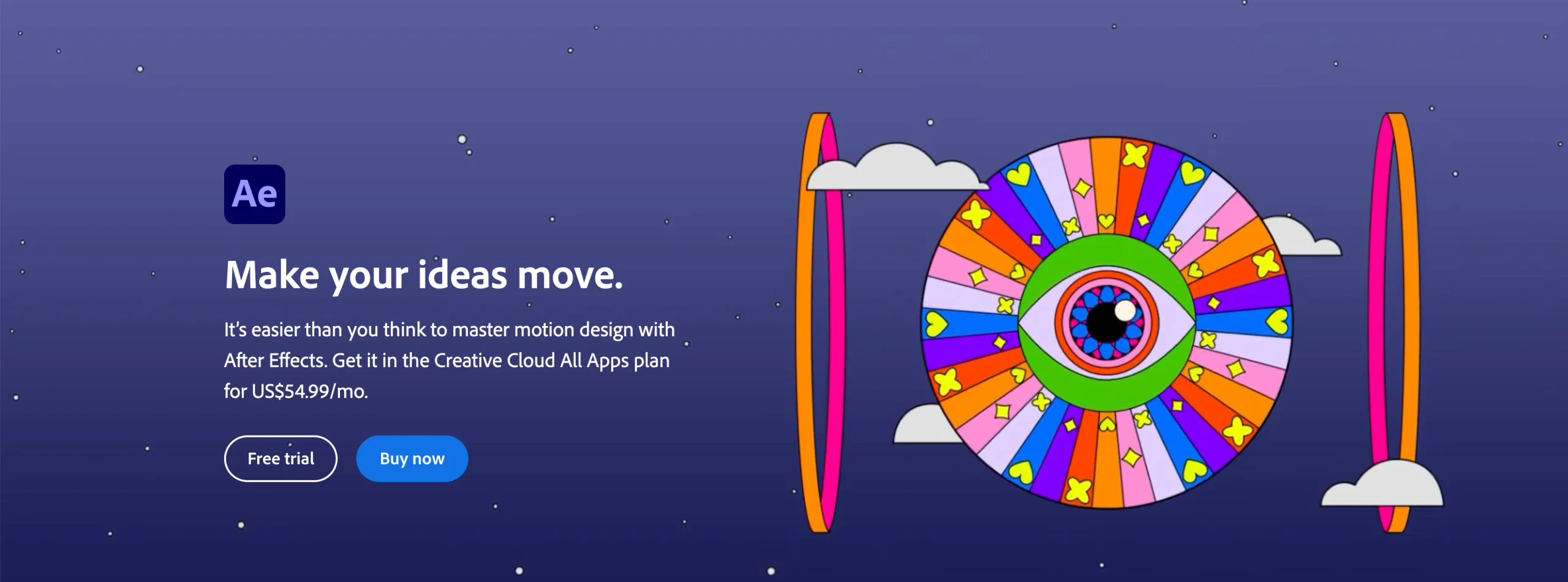 headline on landing page