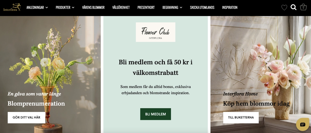 dienst Landing Page beispiel