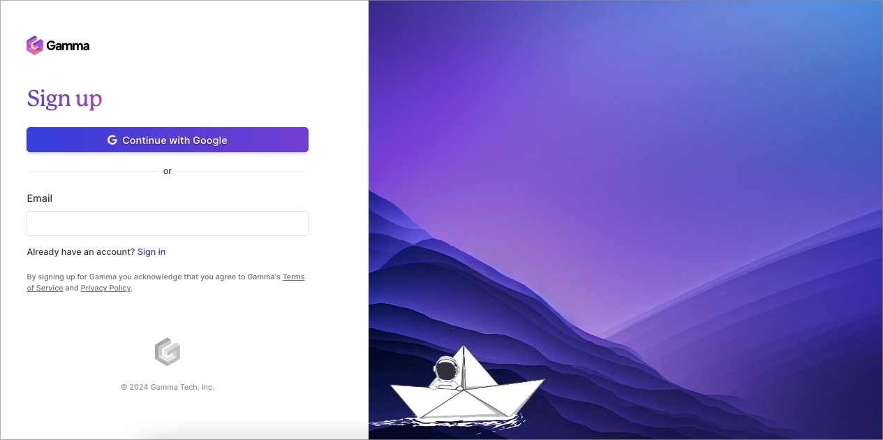 SaaS landing page best practice: Using a simple form