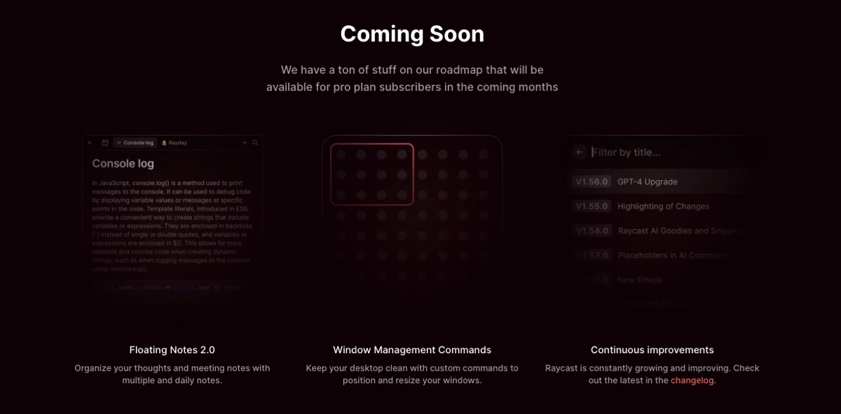 SaaS landing page best practice: Adding a coming soon section