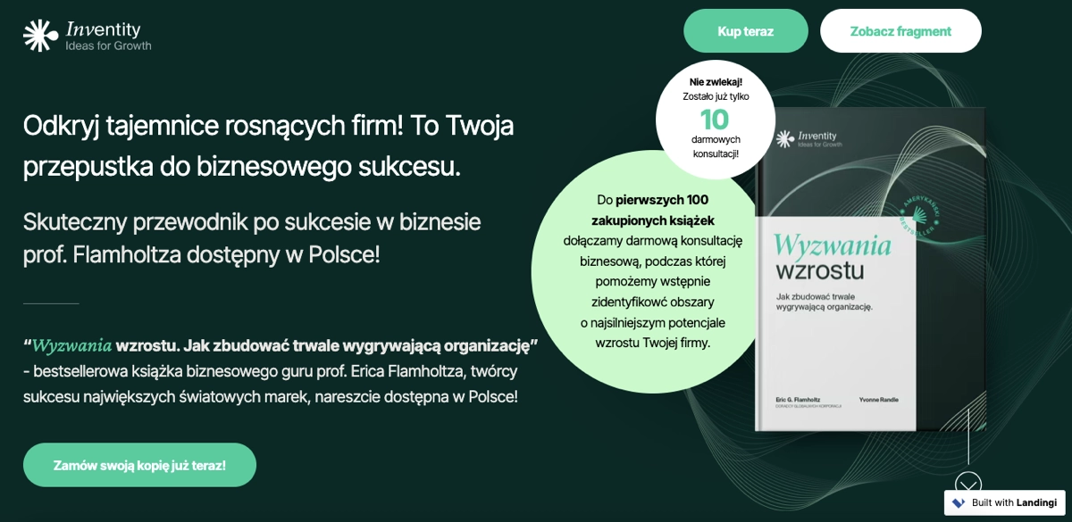 Beispiel ebook landing page: Erfindung