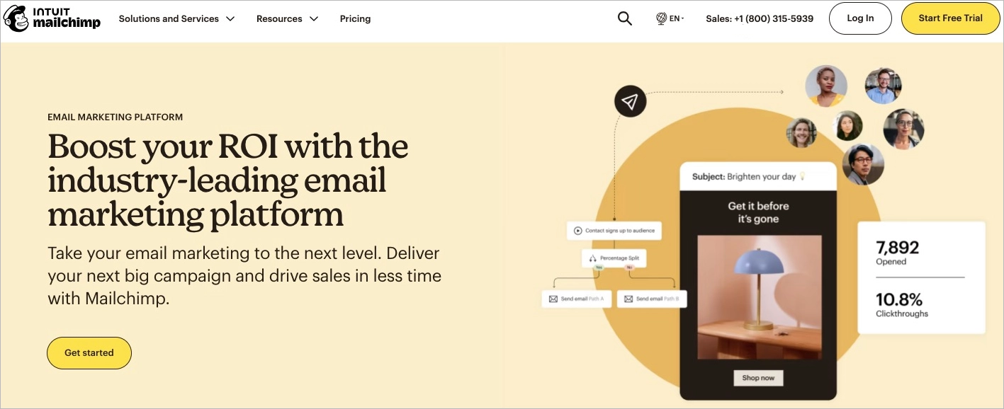 melhor ferramenta de marketing por e-mail