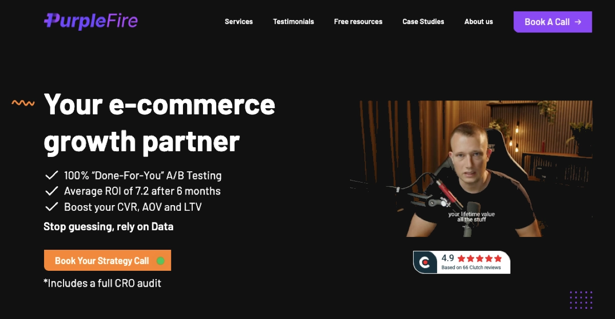 CRO agency Purple Fire