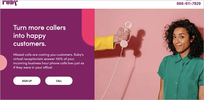 anmelden landing page