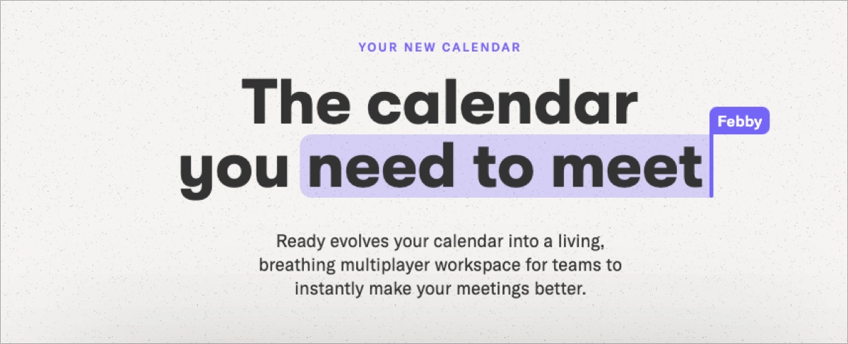 einpr&auml;gsame Schlagzeile auf der Website des Dienstes