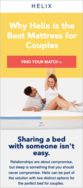 les meilleurs exemples de mobiles landing page.