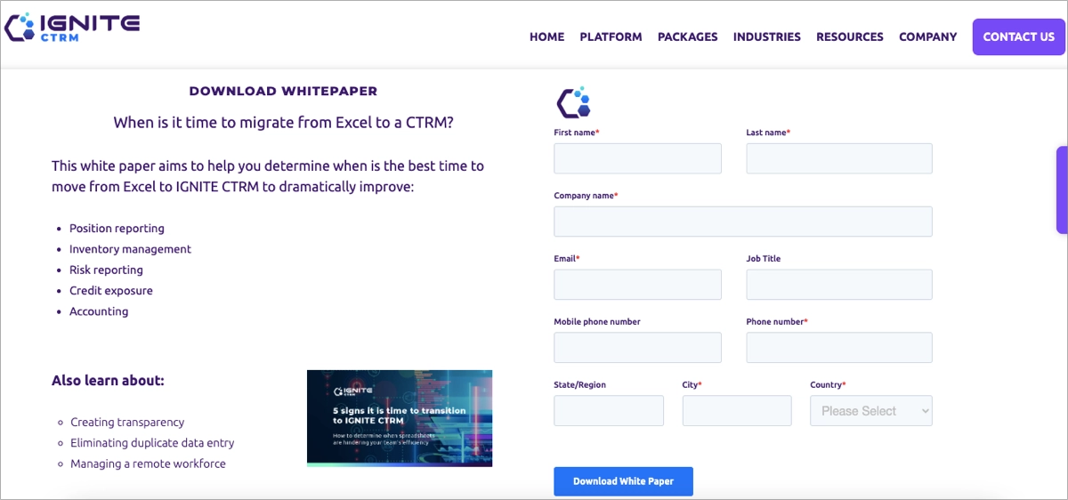 modo comune di promuovere i libri bianchi