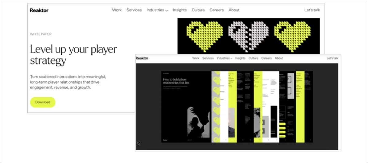 pagina di download del libro bianco