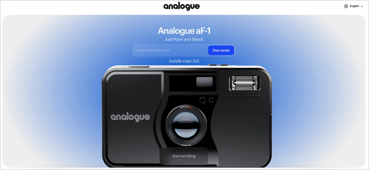 effective landing page - product pre-launch