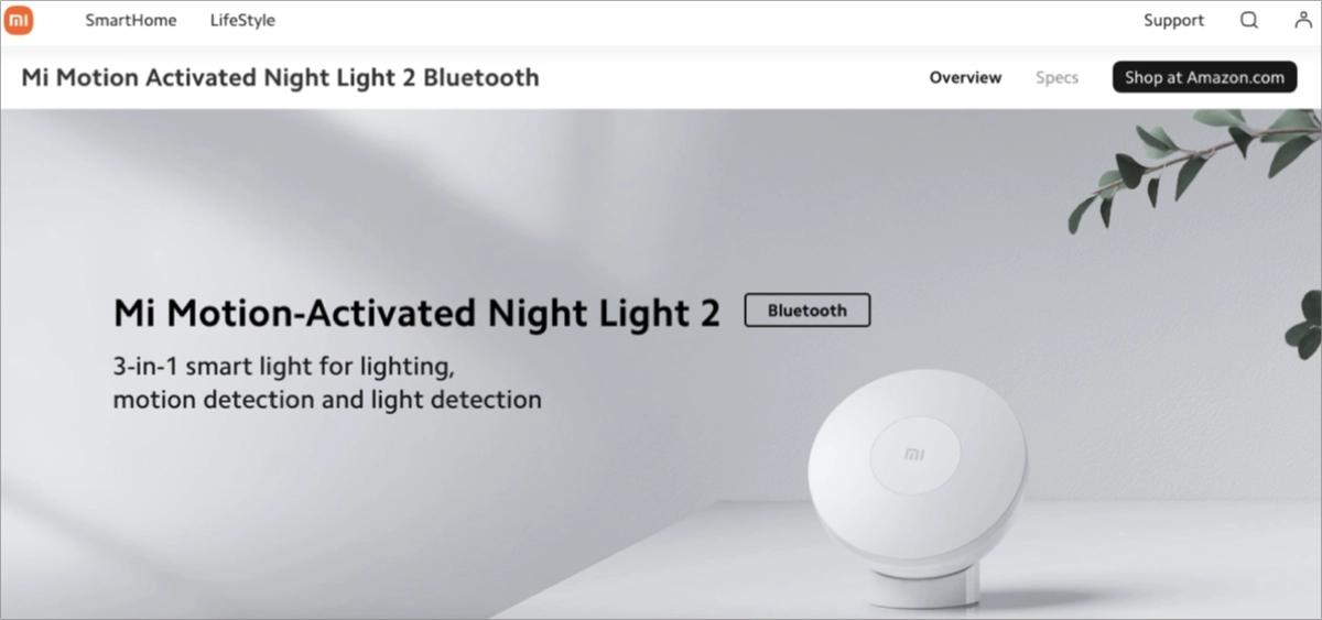 brand's product landing page example