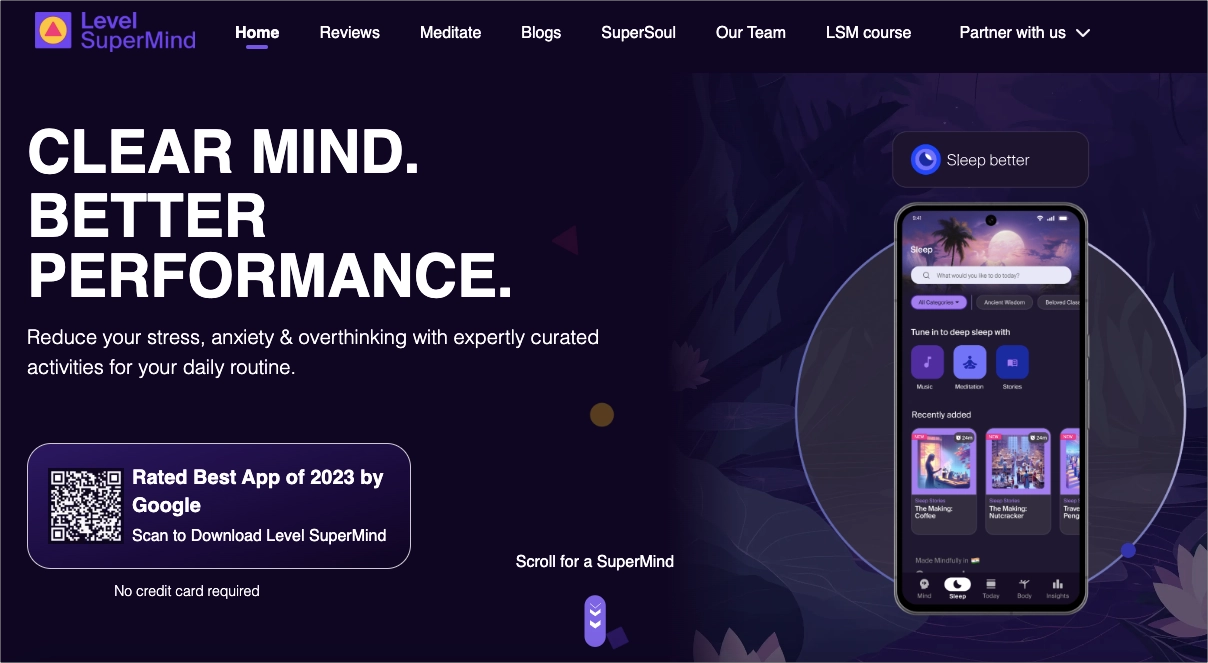 digital product page