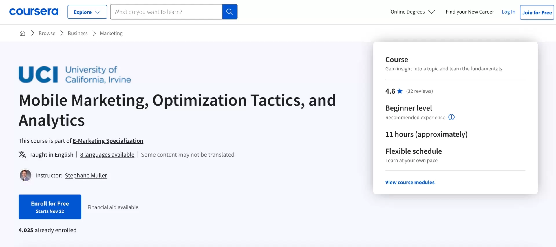 curso de optimizaci&oacute;n de la conversi&oacute;n m&oacute;vil para vendedores digitales